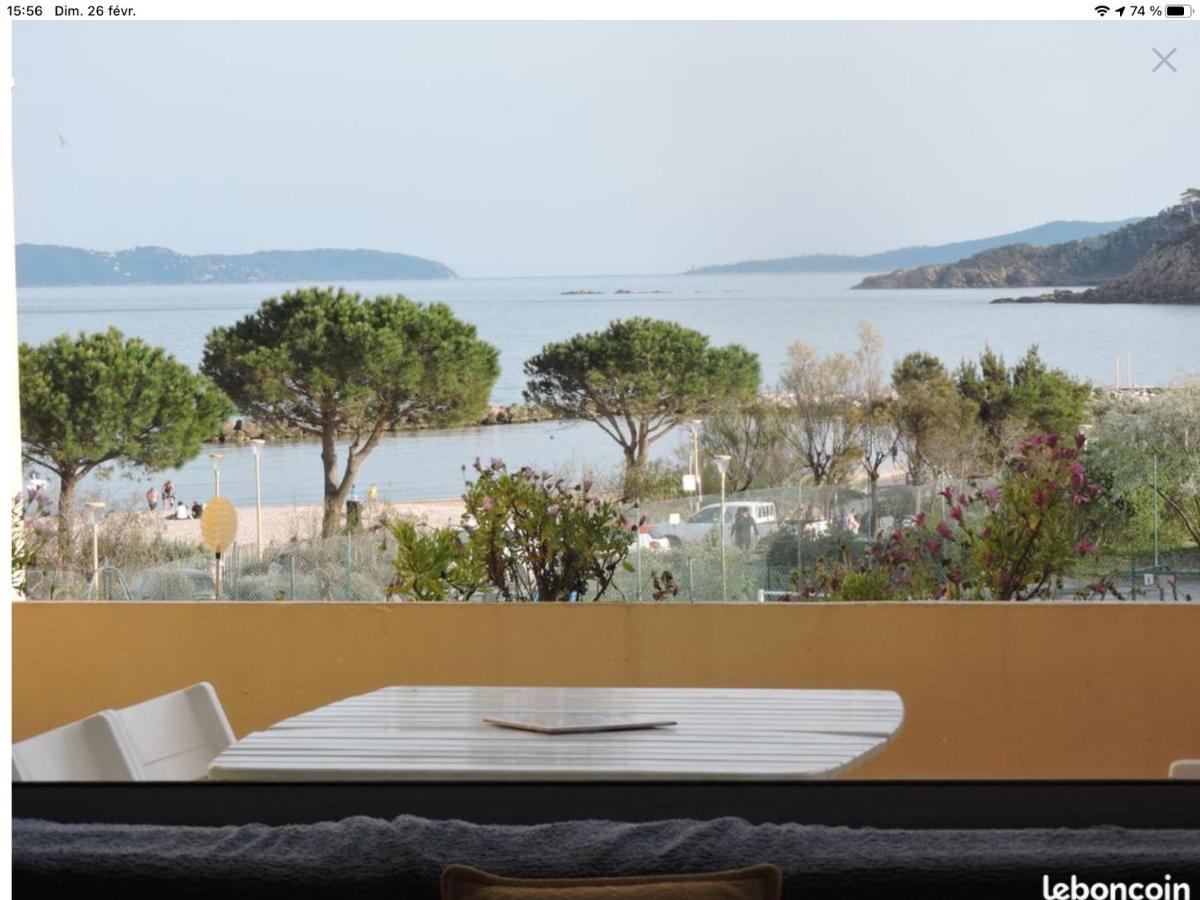 Appartement Pieds Dans L'Eau Vue Mer Bormes Les Mimosas Bormes-les-Mimosas Exterior foto