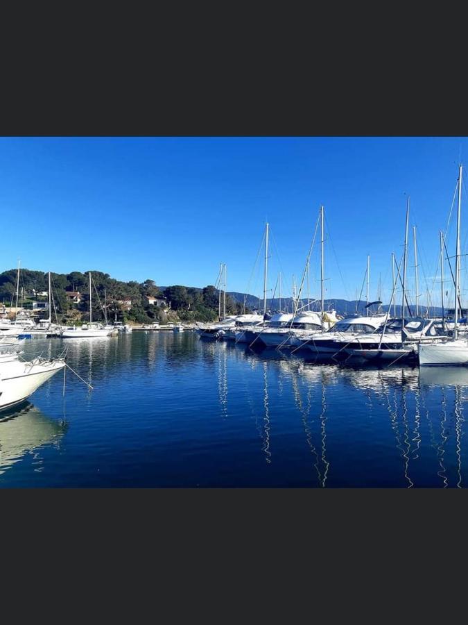 Appartement Pieds Dans L'Eau Vue Mer Bormes Les Mimosas Bormes-les-Mimosas Exterior foto